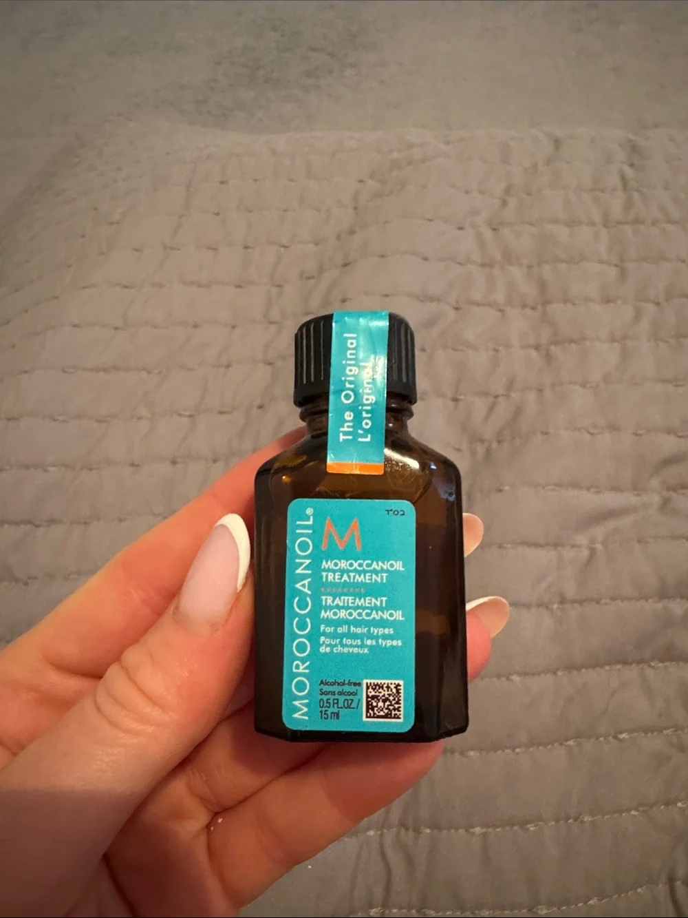 Moroccanoil Mini Treatment Bottle with Turquoise Label